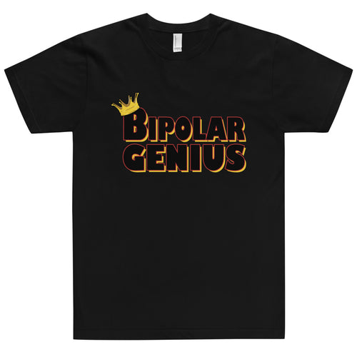 BIPOLAR GENIUS FITTED TEE - VARIOUS COLOR AVAILABLE