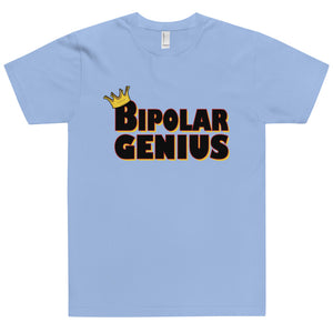 BIPOLAR GENIUS FITTED TEE - VARIOUS COLOR AVAILABLE