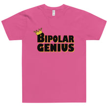 Load image into Gallery viewer, BIPOLAR GENIUS FITTED TEE - VARIOUS COLOR AVAILABLE