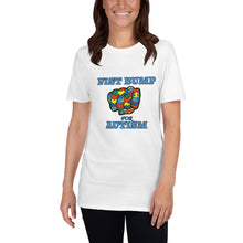 Load image into Gallery viewer, FIST BUMP FOR AUTISM (BLU) CLASSIC TEE- VARIOUS COLORS AVAILABLE