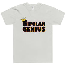 Load image into Gallery viewer, BIPOLAR GENIUS FITTED TEE - VARIOUS COLOR AVAILABLE