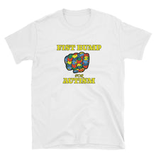 Load image into Gallery viewer, FIST BUMP FOR AUTISM (Y) CLASSIC TEE - VARIOUS COLORS AVAILABLE