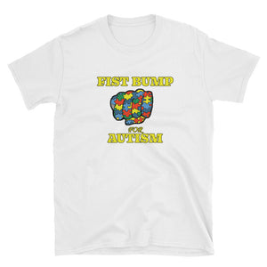 FIST BUMP FOR AUTISM (Y) CLASSIC TEE - VARIOUS COLORS AVAILABLE