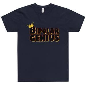 BIPOLAR GENIUS FITTED TEE - VARIOUS COLOR AVAILABLE