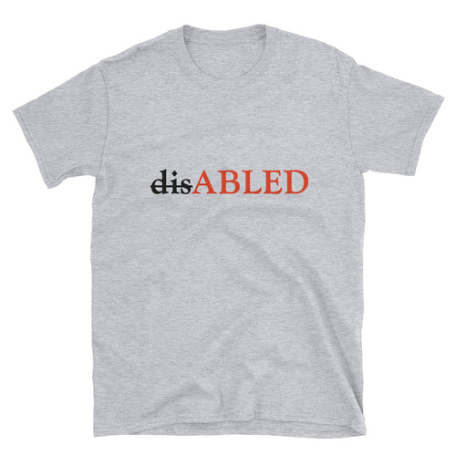 ABLED (BLK/R) CLASSIC TEE - VARIOUS COLORS AVAILABLE