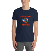 Load image into Gallery viewer, FIST BUMP FOR AUTISM (R) CLASSIC TEE-VARIOUS COLORS AVAILABLE