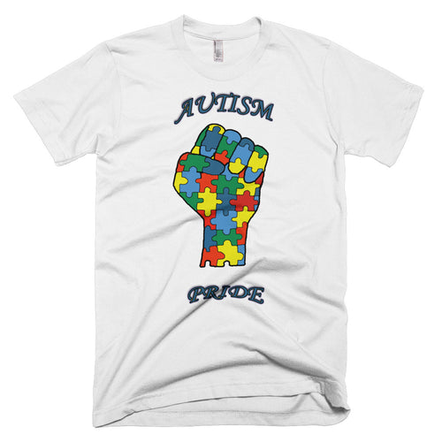 AUTISM PRIDE FITTED TEE - VARIOUS COLORS AVAILABLE