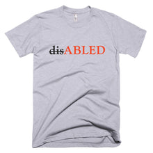 Load image into Gallery viewer, ABLED (BLK/R) FITTED TEE - VARIOUS COLORS AVAILABLE