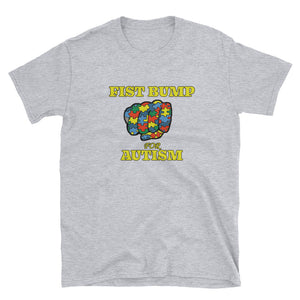 FIST BUMP FOR AUTISM (Y) CLASSIC TEE - VARIOUS COLORS AVAILABLE