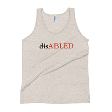 Load image into Gallery viewer, ABLED (BLK/R) TANK - VARIOUS COLORS AVAILABLE