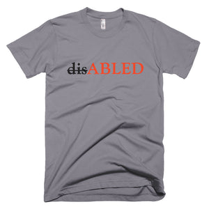 ABLED (BLK/R) FITTED TEE - VARIOUS COLORS AVAILABLE