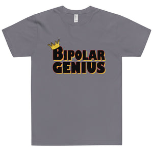 BIPOLAR GENIUS FITTED TEE - VARIOUS COLOR AVAILABLE