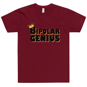 BIPOLAR GENIUS FITTED TEE - VARIOUS COLOR AVAILABLE