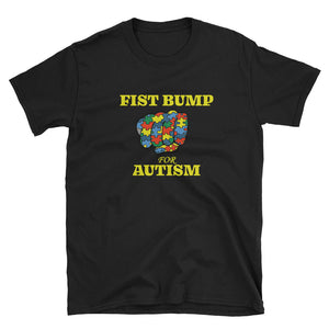 FIST BUMP FOR AUTISM (Y) CLASSIC TEE - VARIOUS COLORS AVAILABLE