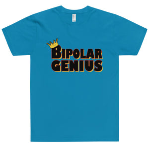 BIPOLAR GENIUS FITTED TEE - VARIOUS COLOR AVAILABLE