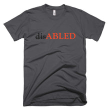 Load image into Gallery viewer, ABLED (BLK/R) FITTED TEE - VARIOUS COLORS AVAILABLE