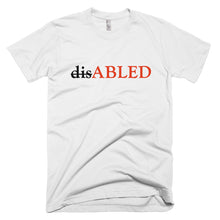 Load image into Gallery viewer, ABLED (BLK/R) FITTED TEE - VARIOUS COLORS AVAILABLE