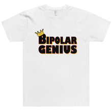 Load image into Gallery viewer, BIPOLAR GENIUS FITTED TEE - VARIOUS COLOR AVAILABLE