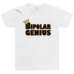 BIPOLAR GENIUS FITTED TEE - VARIOUS COLOR AVAILABLE