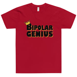 BIPOLAR GENIUS FITTED TEE - VARIOUS COLOR AVAILABLE