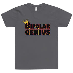 BIPOLAR GENIUS FITTED TEE - VARIOUS COLOR AVAILABLE