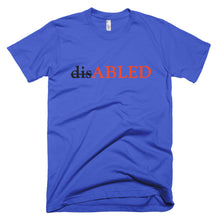 Load image into Gallery viewer, ABLED (BLK/R) FITTED TEE - VARIOUS COLORS AVAILABLE