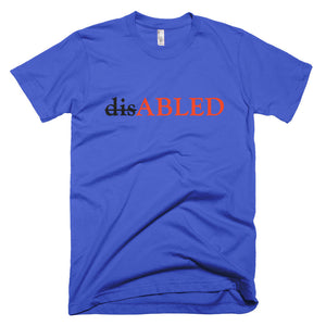 ABLED (BLK/R) FITTED TEE - VARIOUS COLORS AVAILABLE