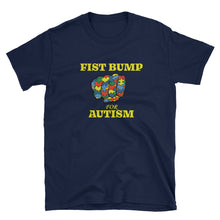 Load image into Gallery viewer, FIST BUMP FOR AUTISM (Y) CLASSIC TEE - VARIOUS COLORS AVAILABLE